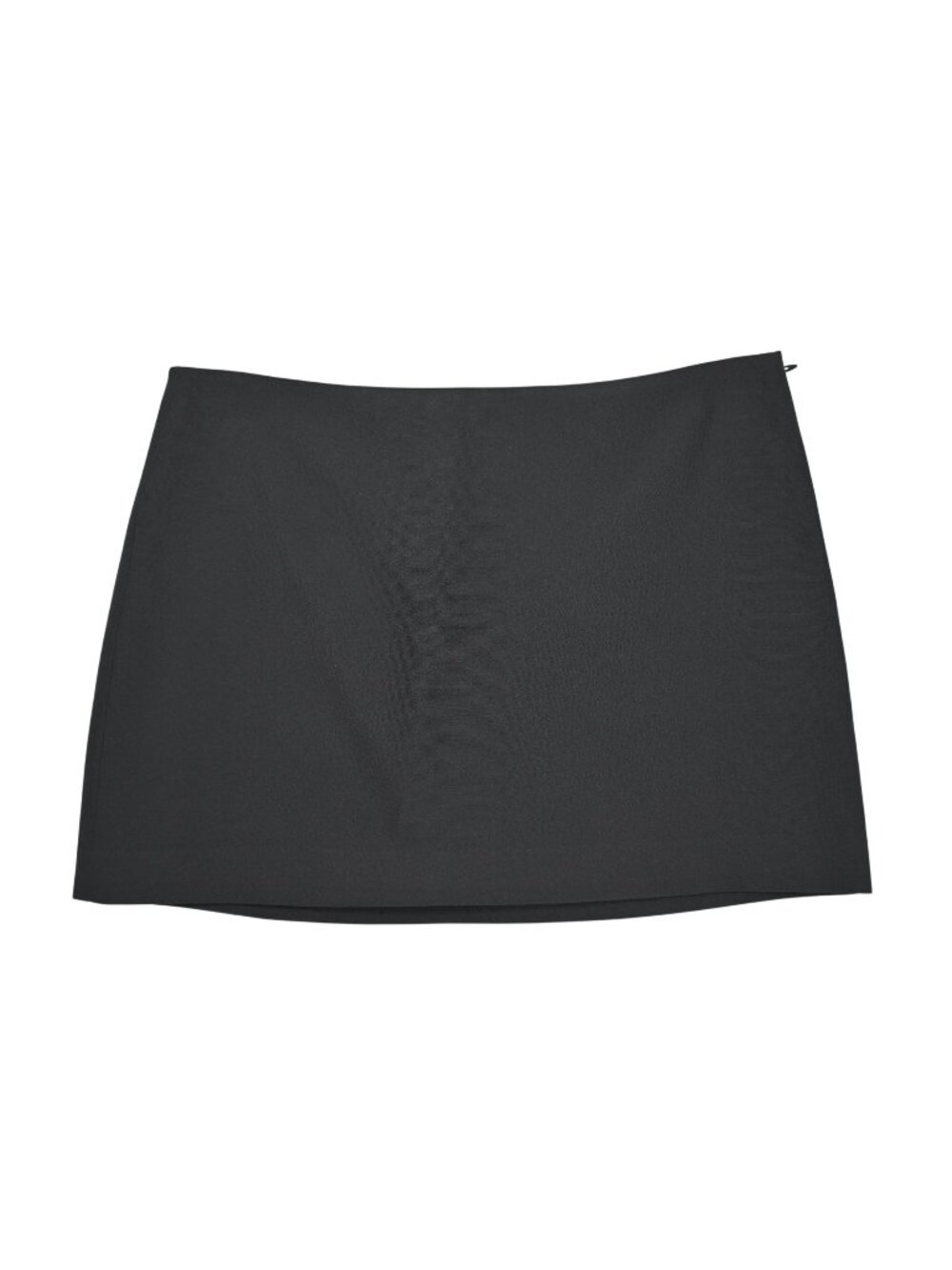 Reformation x Laura Harrier Charchi Lined Silk Mini Skirt in Black